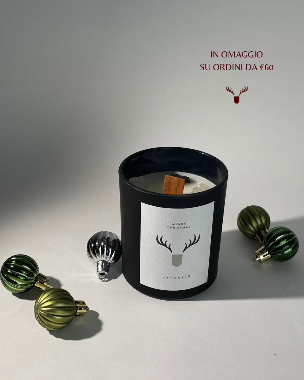 meraSkiN xmas Candle